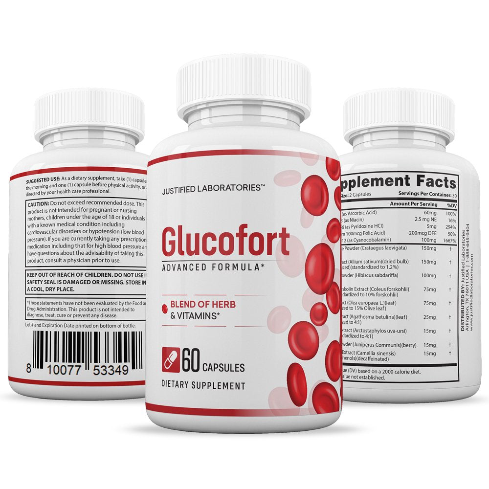 Glucofort Premium Formula 688MG 60 Capsules