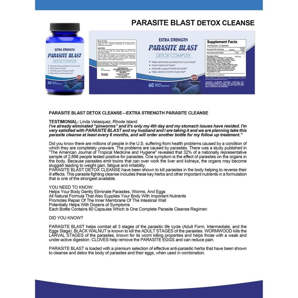 Brazilian Belly Burn and Parasite Blast Combo Pack