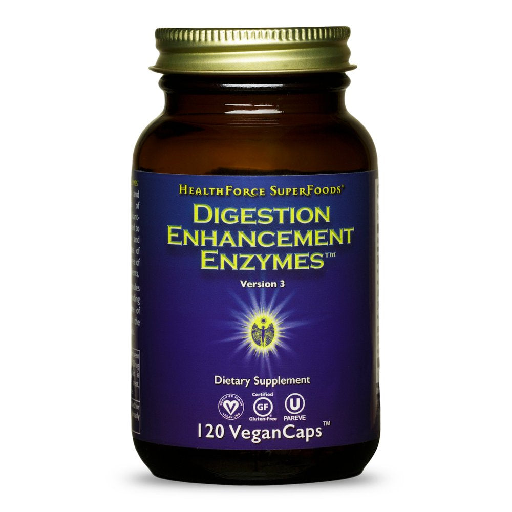 Digestion Enhancement Enzymes - 120 Vegancaps