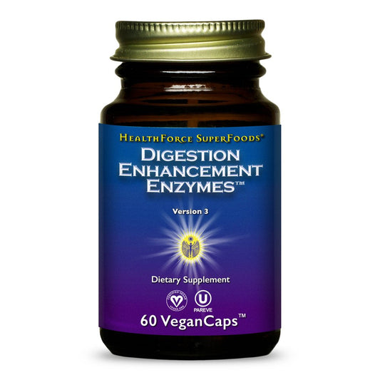 Digestion Enhancement Enzymes – 60 Vegancaps