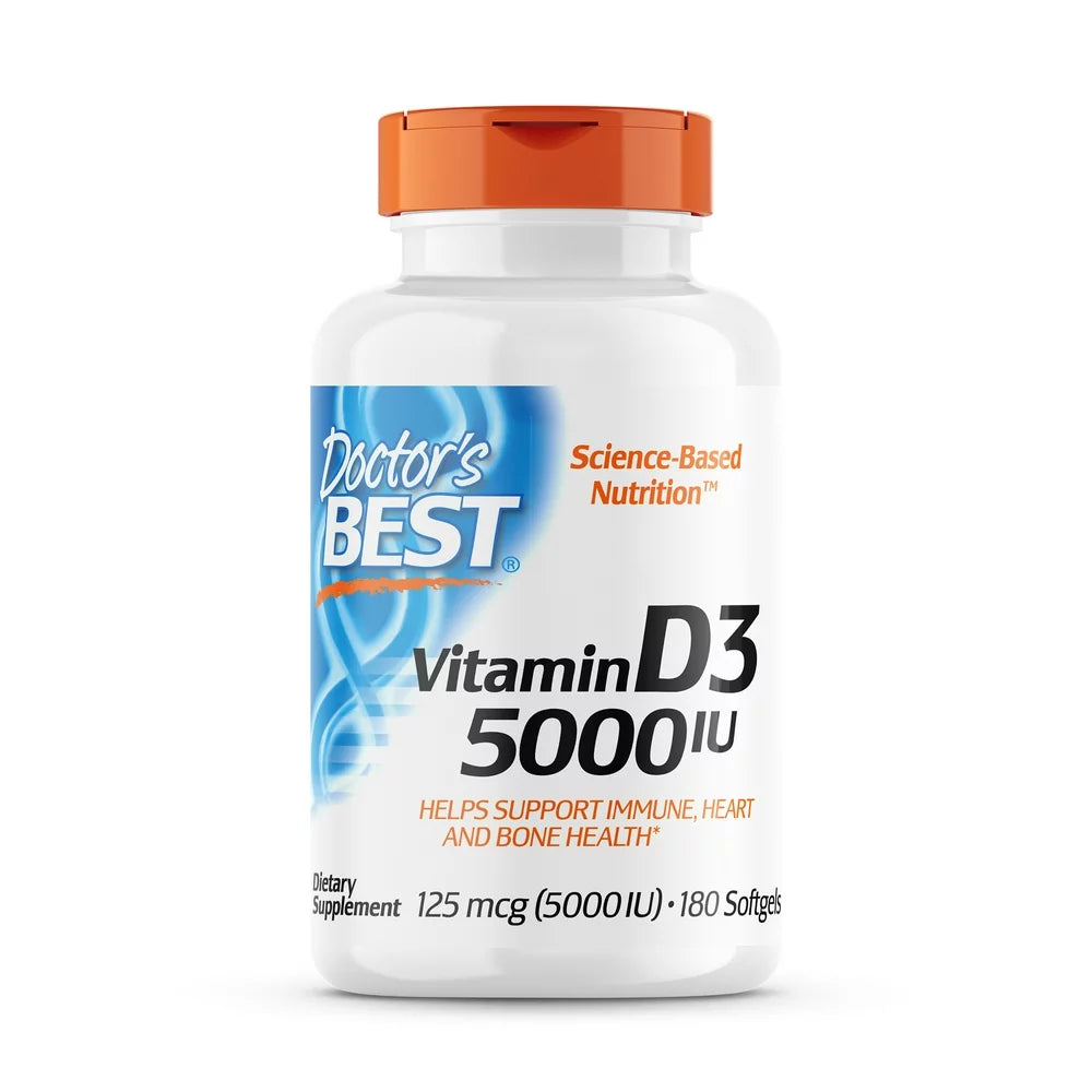 DOCTORS BEST VITAMIN D3 180 SG - Pack of 1