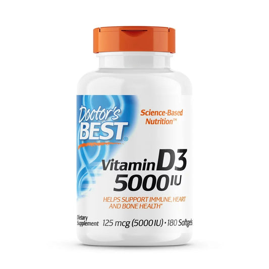 DOCTORS BEST VITAMIN D3 180 SG - Pack of 1