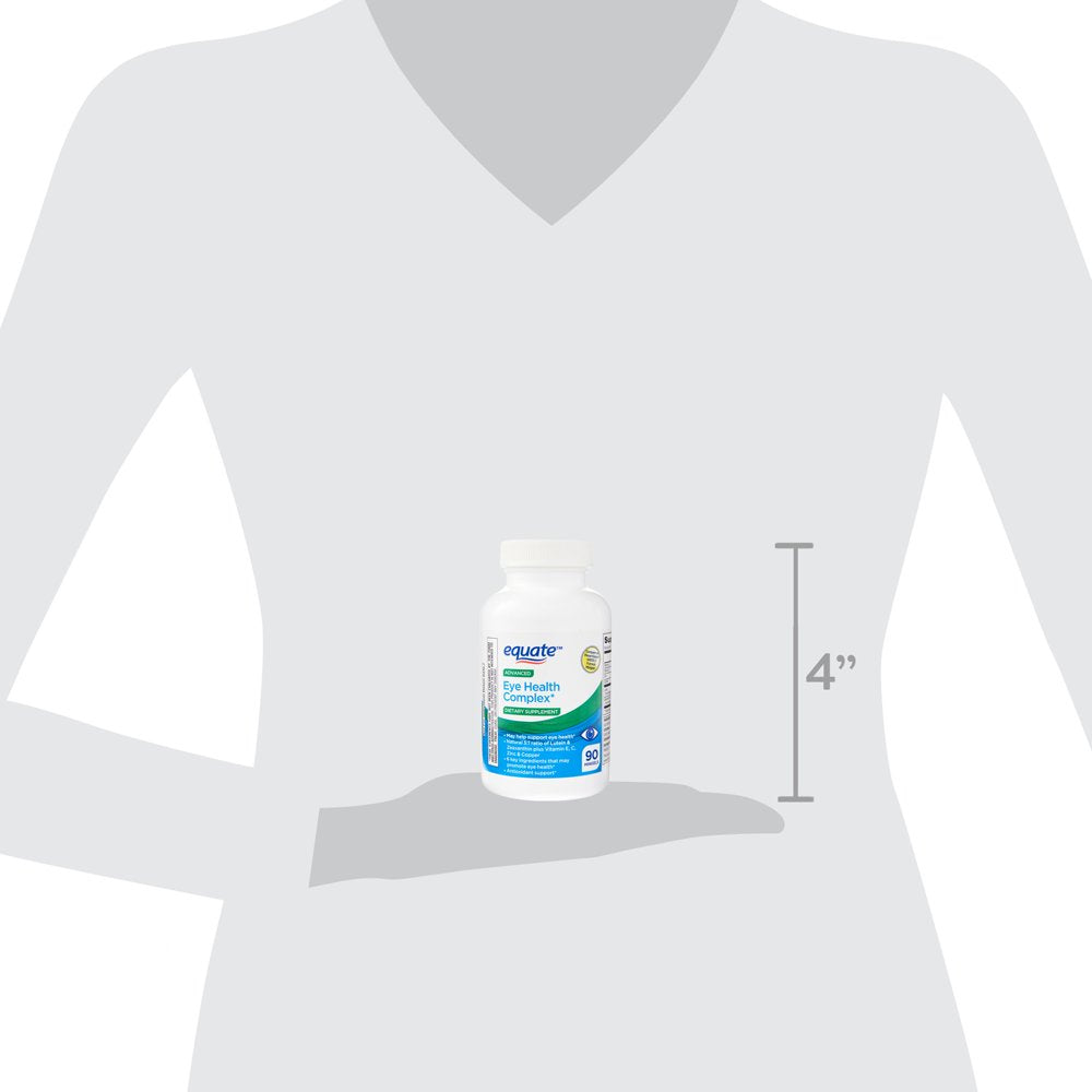 Equate Advanced Eye Health Complex Minigels Dietary Supplement, 90 Count
