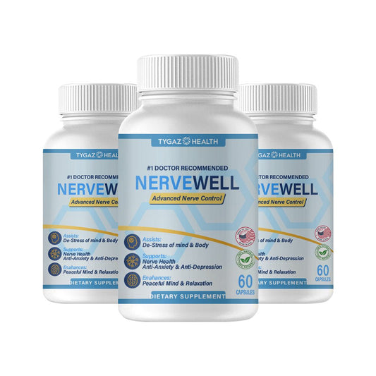 (3 Pack) Nervewell - Nerve Well Advanced Nerve Control - Nutricity.com.au