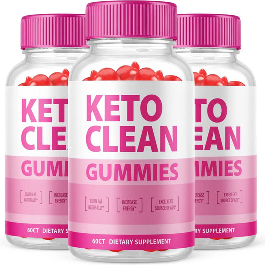(3 Pack) Keto Clean ACV Gummies - Supplement for Weight Loss - Energy & Focus Boosting Dietary Supplements for Weight Management & Metabolism - Fat Burn - 180 Gummies - Nutricity.com.au