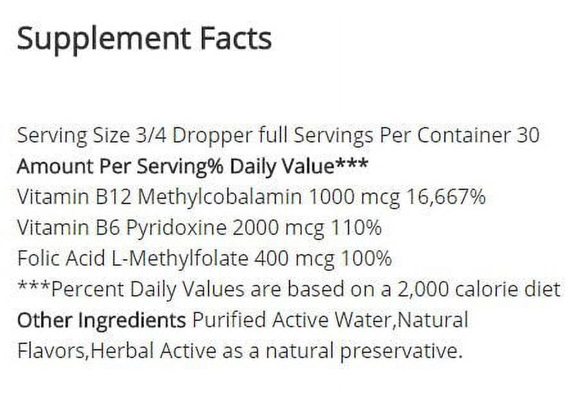 Anumed International Vitamin B12 Complex 1000Mg, 1 Oz