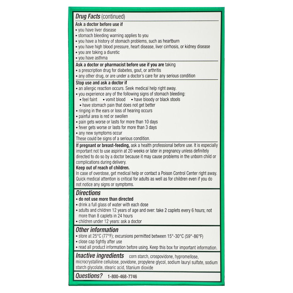 Excedrin Game over for Headaches Limited Edition Extra Strength Pain Relief Caplets for Headache Relief, Temporarily Relieves Minor Aches and Pains Due to Headache – 200 Count