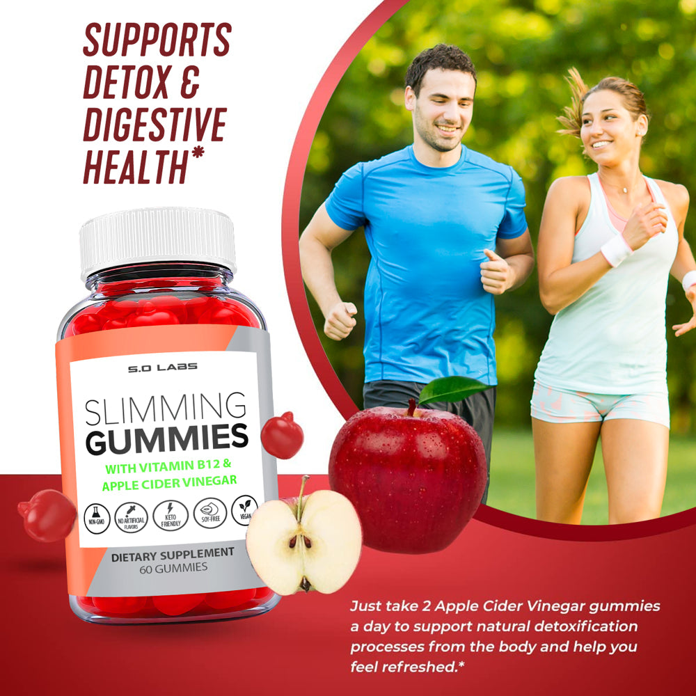 (2 Pack) Slimming Gummies It Works for Weight Loss,Slimming Gummies It Works with Apple Cider Vinegar,Slimming Gummies It Works Bajar De Peso,Slimming Gummies It Works for Women and Men (120 Gummies) - Nutricity.com.au