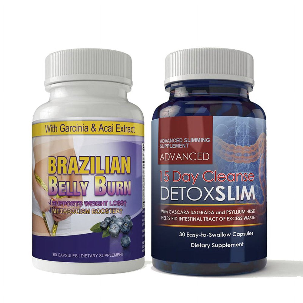 Brazilian Belly Burn and 15-Day Detox Combo Pack