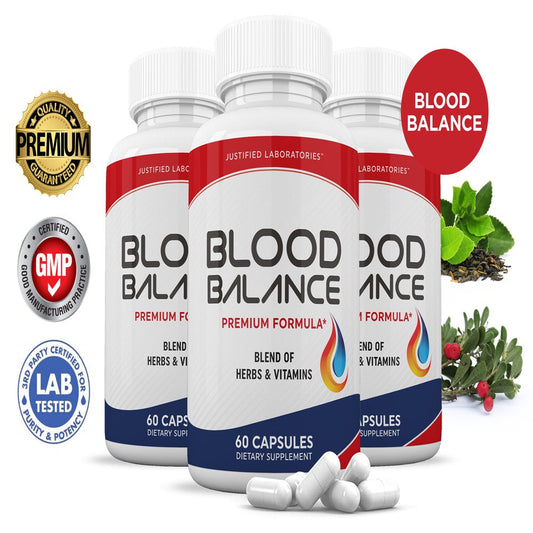 (3 Pack) Blood Balance Premium Formula 688MG 180 Capsules - Nutricity.com.au
