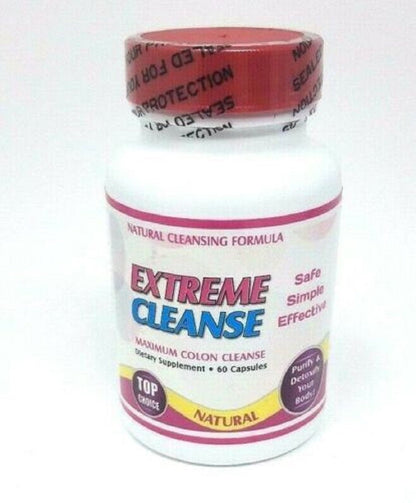 Extreme Cleanse Natural Cleansing Formula 60 Capsules