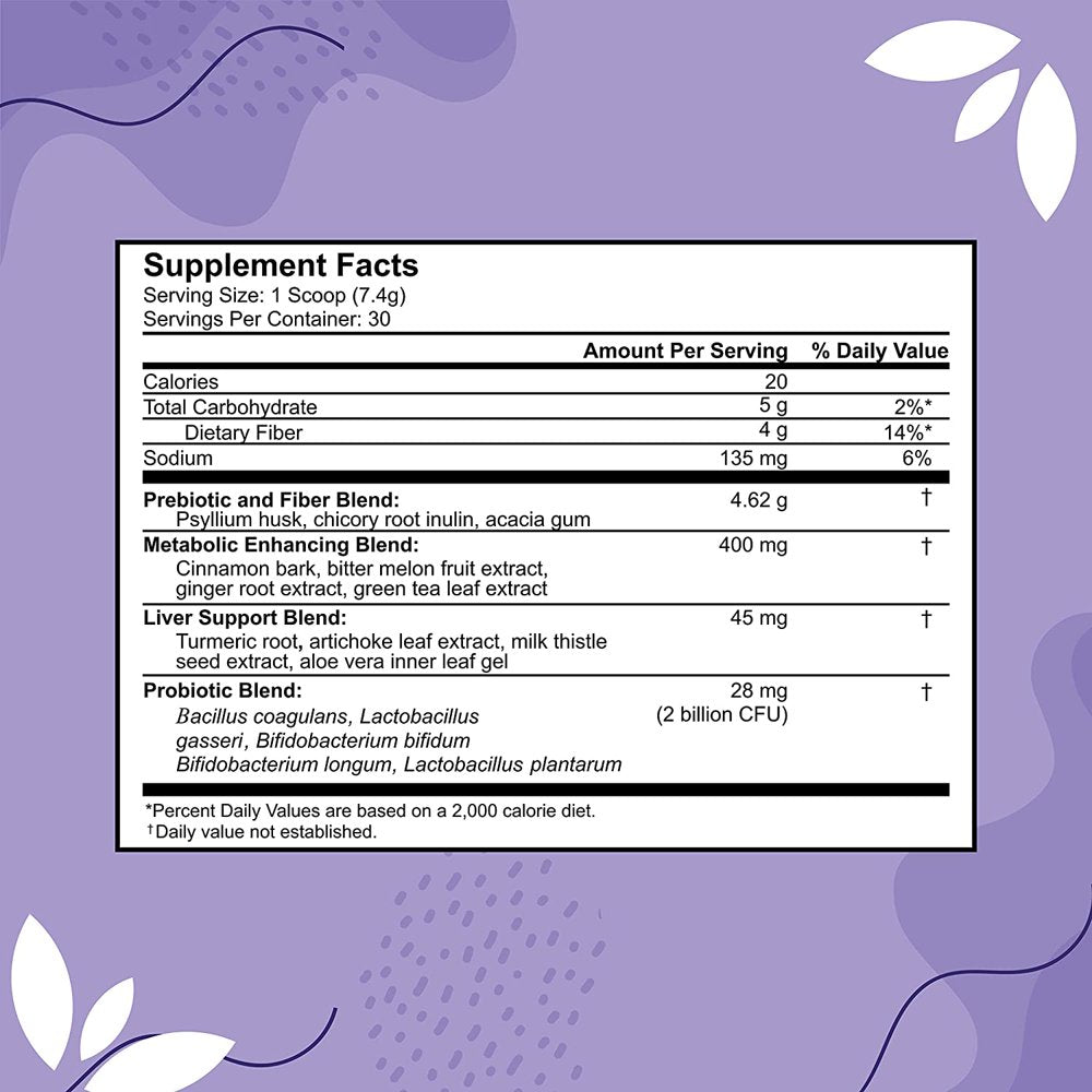 Colonsweep Psyllium Husk Powder - Vegan Gut Cleanse for Relief - 30 Gluten-Free Fibre Servings Supplement for Constipation and Bloating Relief