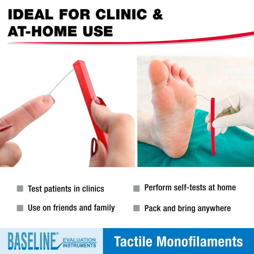 Baseline Tactile Monofilament Evaluator, 5.18 (15.0 Gram) Semmes-Weinstein