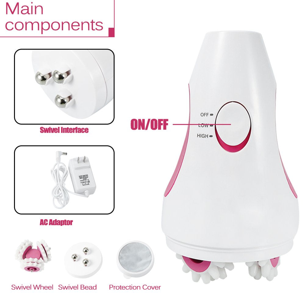 EBTOOLS 3D Electric Beauty Body Slim Machine Vibration Fat Burnt anti Cellulite Massager, Body Slim Massager, Vibration Body Massager