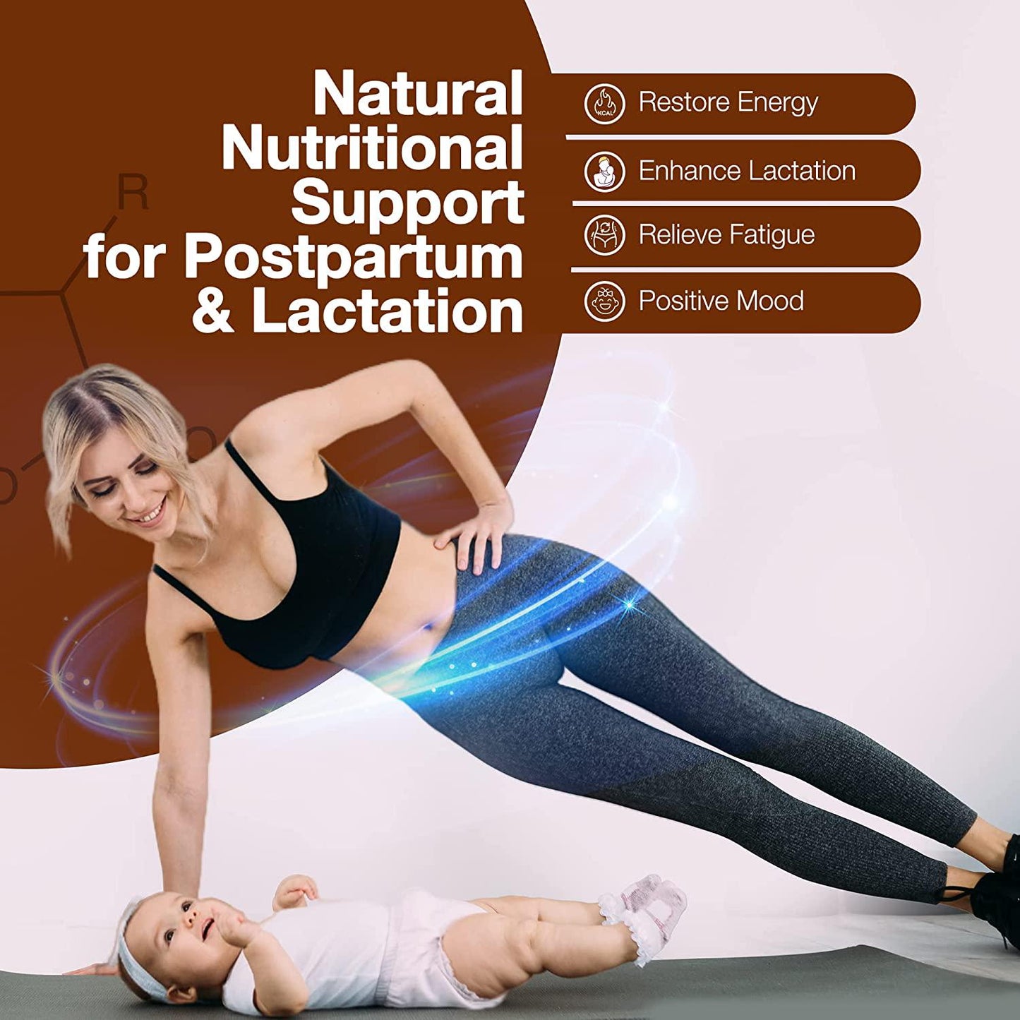 7C Bovine Placenta Peptides,Natural Nutritional Support for Menopause,Postpartum, Lactation,Support Skin Regeneration,Unflavored, Hormone-Free,Non-GMO(30 Servings)