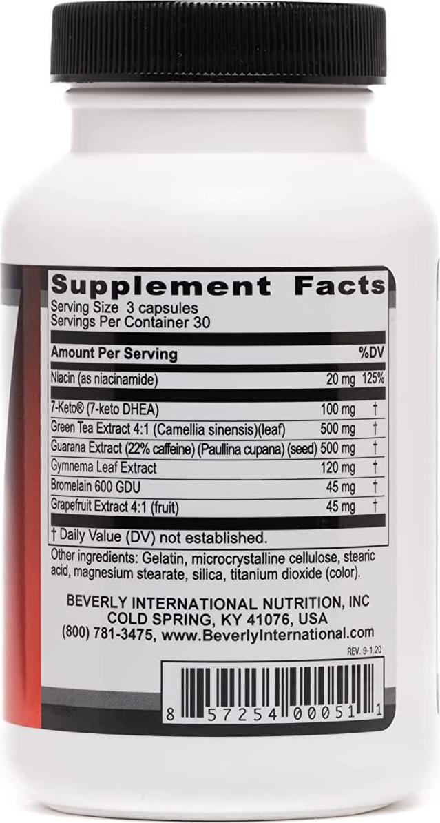 7-Keto Musclean. 3X Potency Thermogenic Weight Loss Pill for Men and Women. Lose up to 3X as Much Body Fat Without Losing Muscle Tone. Boost Fat-Burning Metabolism. Reduce overeating. 90 caps.