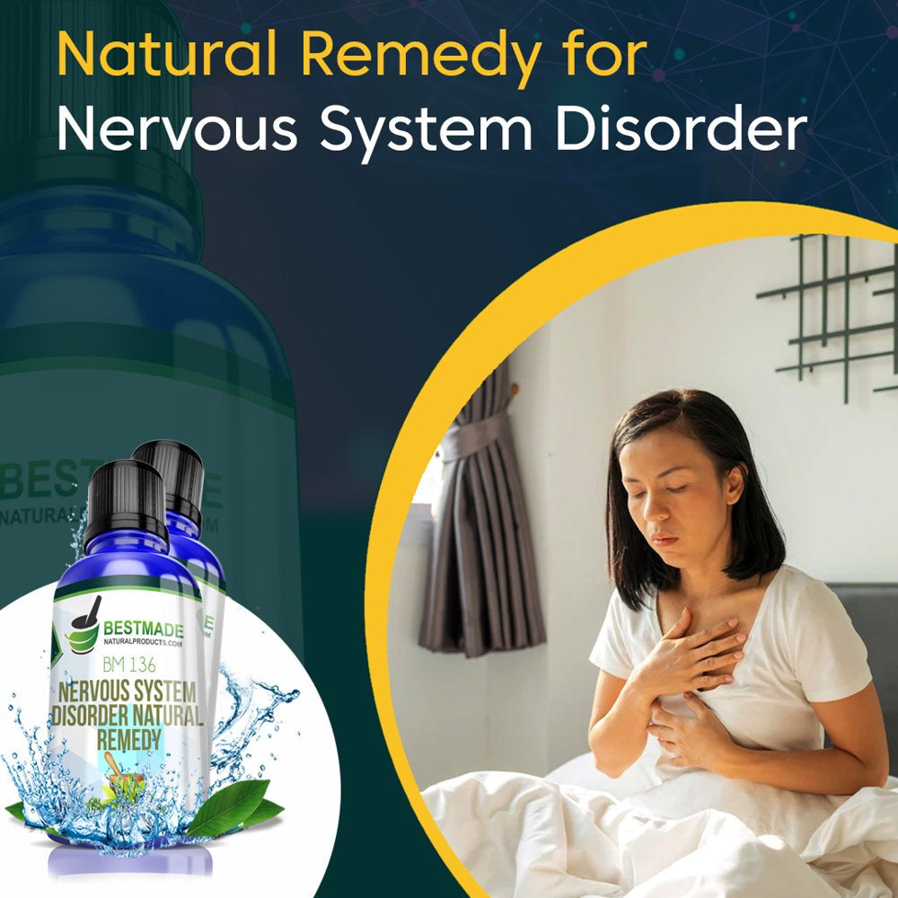 Bestmade Natural Products Nervous System Disorder Natural Remedy (BM136)