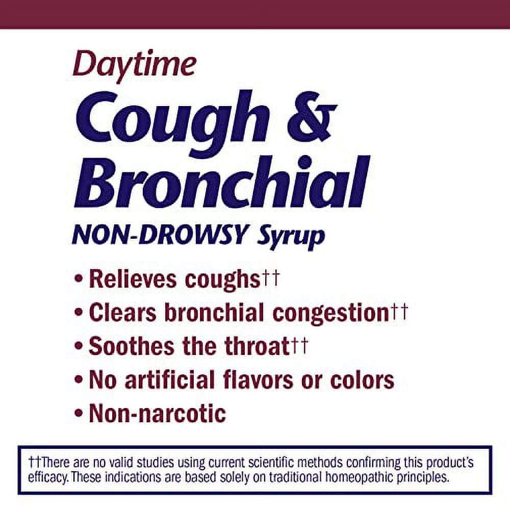 Boericke & Tafel Daytime Cough & Bronchial Syrup Non-Drowsy Homeopathic 8 Oz. (Nature'S Way Brands)