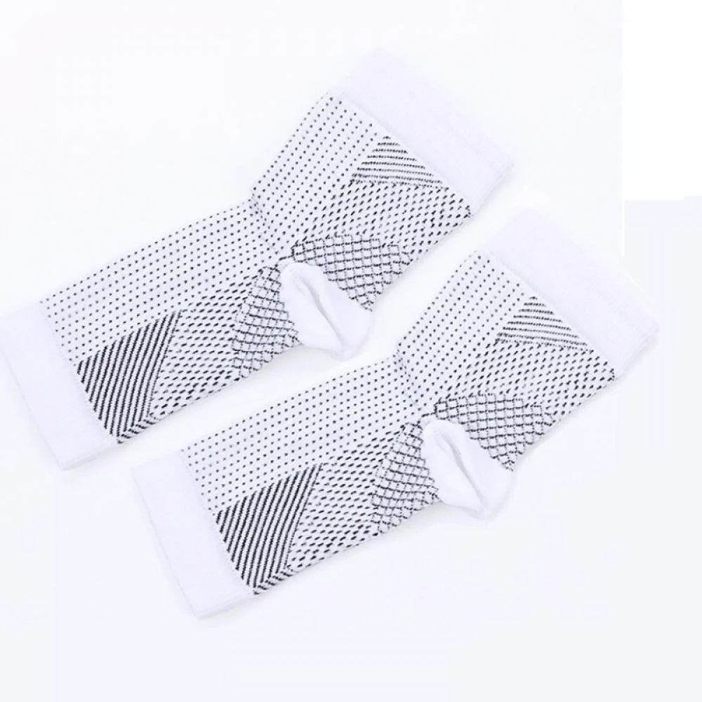 Big Save! Ankle Brace for Foot Support - Ankle Compression Sleeve for Heel & Ankle Pain Relief - Neuropathy for Men & Women (1 Pair)