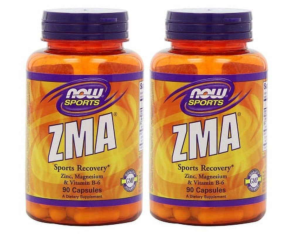 Now Foods - ZMA 90 Capsules (Pack of 2)