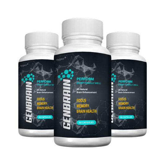 (3 Pack) Genbrain - Genbrain All Natural Brain Enhancement - Nutricity.com.au