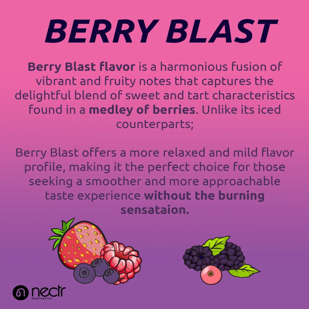 Berry Blast - Nectr Nootropic Pouches