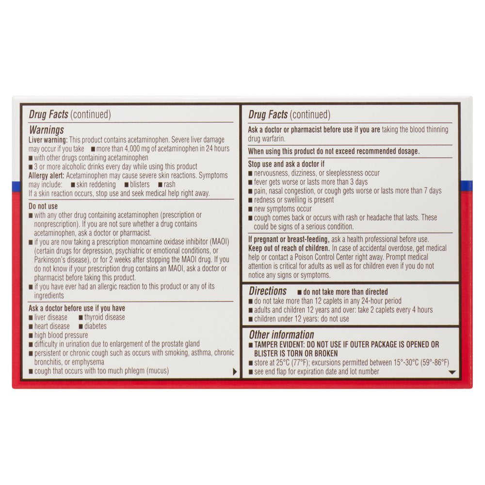 Equate Maximum Strength Sinus Severe Congestion Relief Caplets, 20 Count