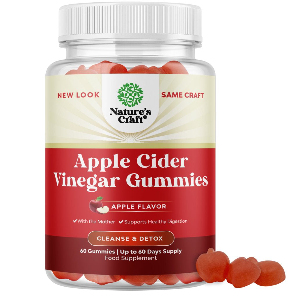 ACV Apple Cider Vinegar Gummies - Superfood Infused ACV Gummies Vitamins for Adults for Detox Cleanse Immune Support Digestion and Glowing Skin - Delicious Daily Energy Gummies with Vitamin B Complex