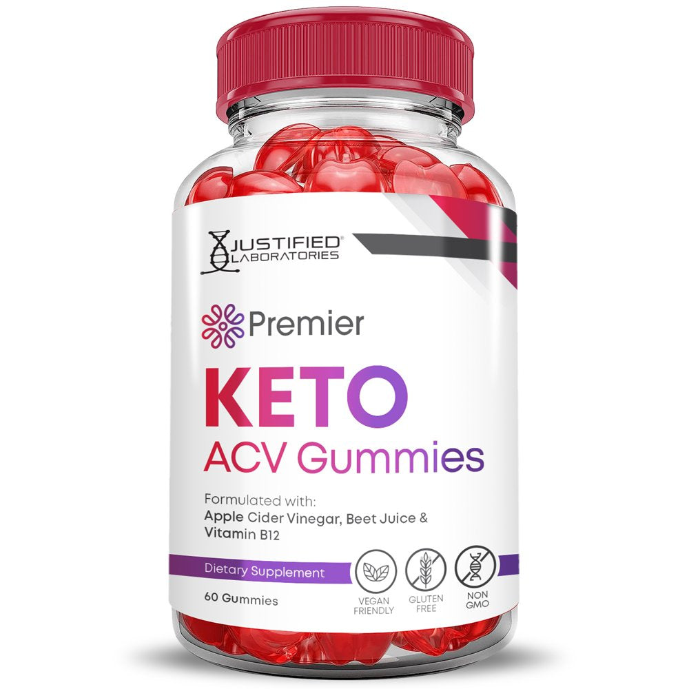(2 Pack) Premier Keto ACV Gummies 1000MG Dietary Supplement 120 Gummys - Nutricity.com.au