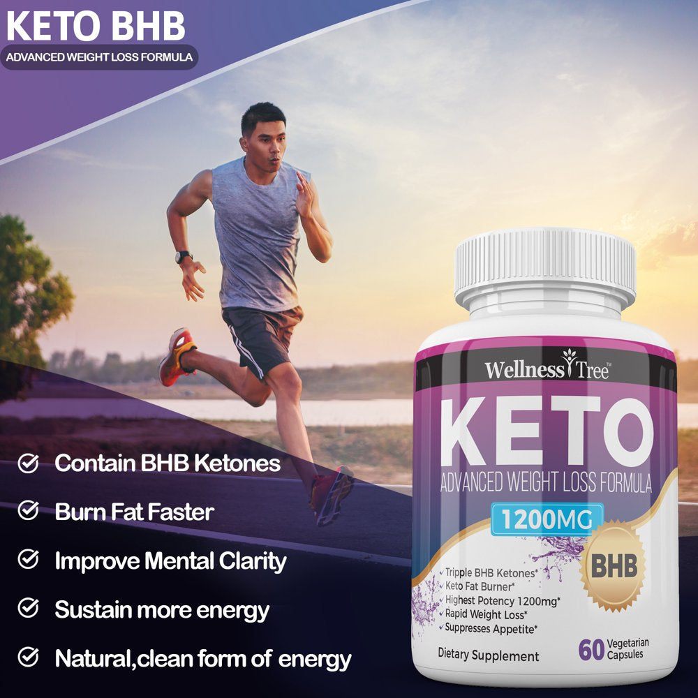 (3 Pack) Keto Diet Pills - Max Strength 1200Mg, Utilize Fat for Energy with Ketosis - Boost Energy & Focus, Manage Cravings, Support Metabolism - Keto BHB Supplement for Women and Men - Nutricity.com.au