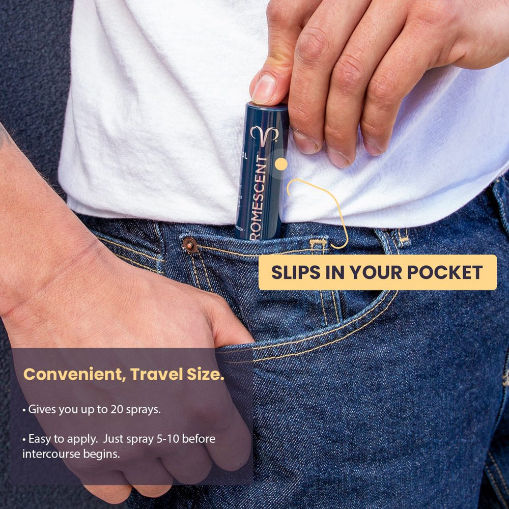 Promescent Delay Spray for Men - Lidocaine Spray for Climax Control to Last Longer, 2.6 Ml