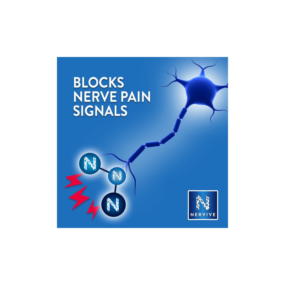 2 Pack - Nervive Topical Pain Relief Roll On, Nerve Care, 2.5 Oz *EN
