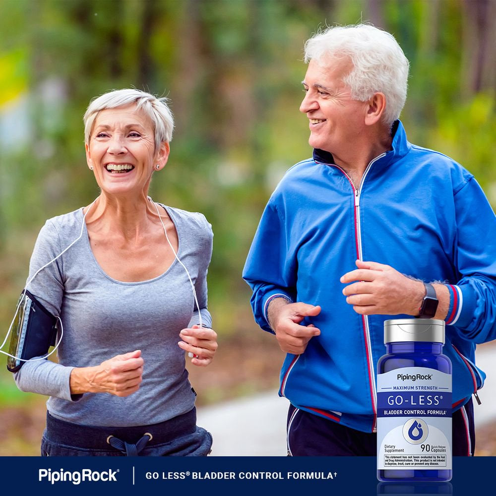 Bladder Control Pills | 90 Capsules | Go Less Formula | by Piping Rock