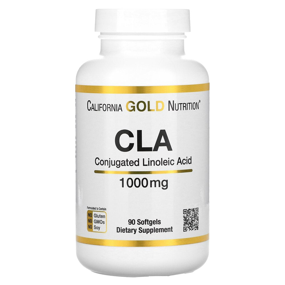 California Gold Nutrition CLA, Conjugated Linoleic Acid, 1,000 Mg, 90 Softgels