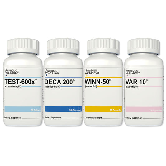 Anabolic Research Xtreme Speed Stack - Test-600X, Deca 200, Winn-50, Var 10, - 1 Month Supply