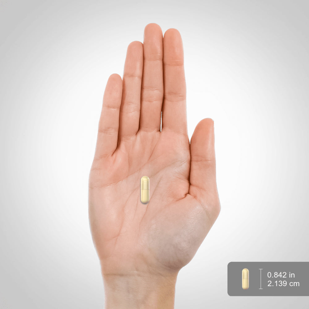 Energy Booster Supplement | 90 Capsules | with Caffeine | by Piping Rock