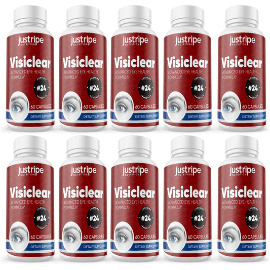 10 Pack Visiclear Advanced Eye Formula for Eyes Supplement Formula