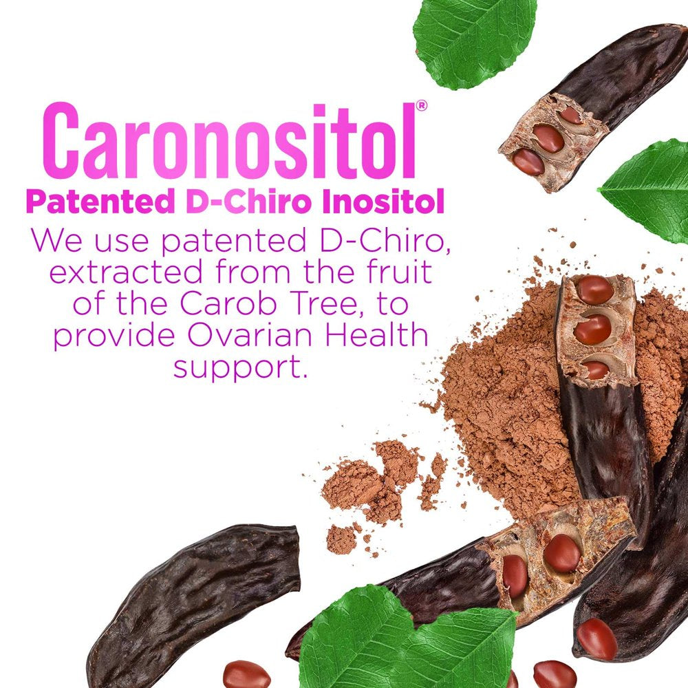 Myo-Inositol & D-Chiro Inositol, Premium 40:1 Ratio - 30 Day Supply, Vegan Ovarian Health & Hormone Support for Women, Myo Inositol Vitamin B8 Capsule, Inositol Blend Supplement - 60 Capsules