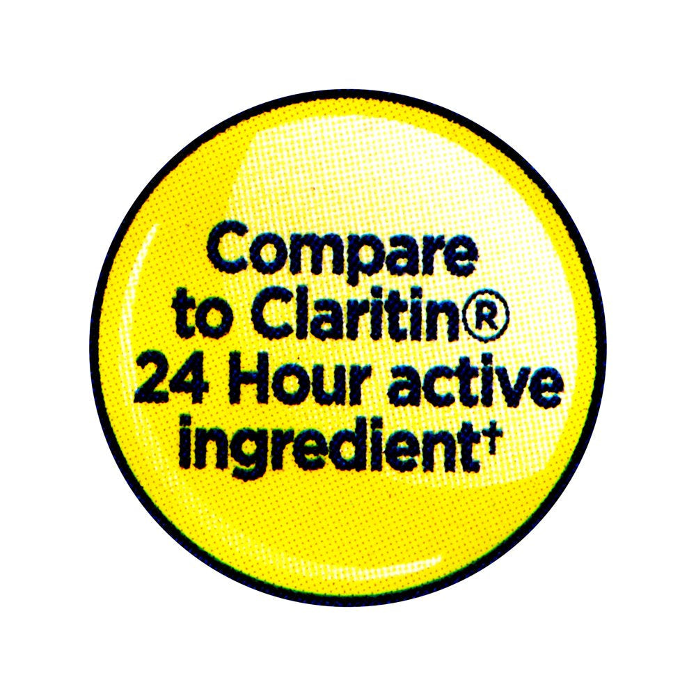 Equate Allergy Relief Loratadine Tablets 10 Mg, Antihistamine, 120 Count (60 + 60 Count)