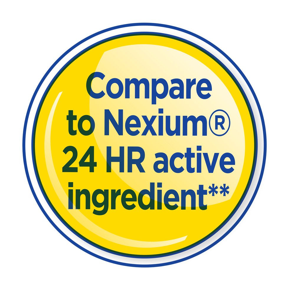 Equate Acid Reducer Esomeprazole Capsules, 20 Mg, 28 Count, 2 Pack