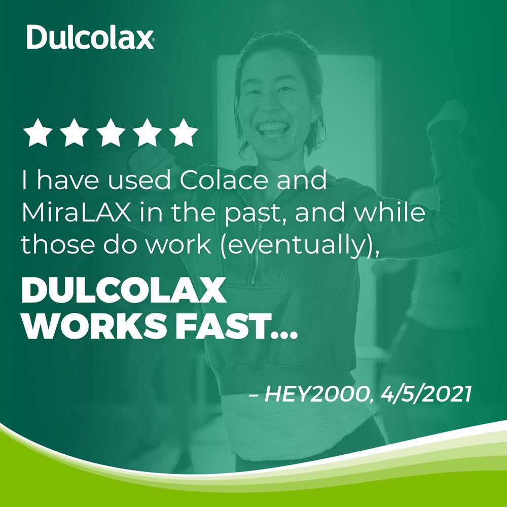 Dulcolax Stimulant Laxative Tablets, Overnight Relief (25Ct)
