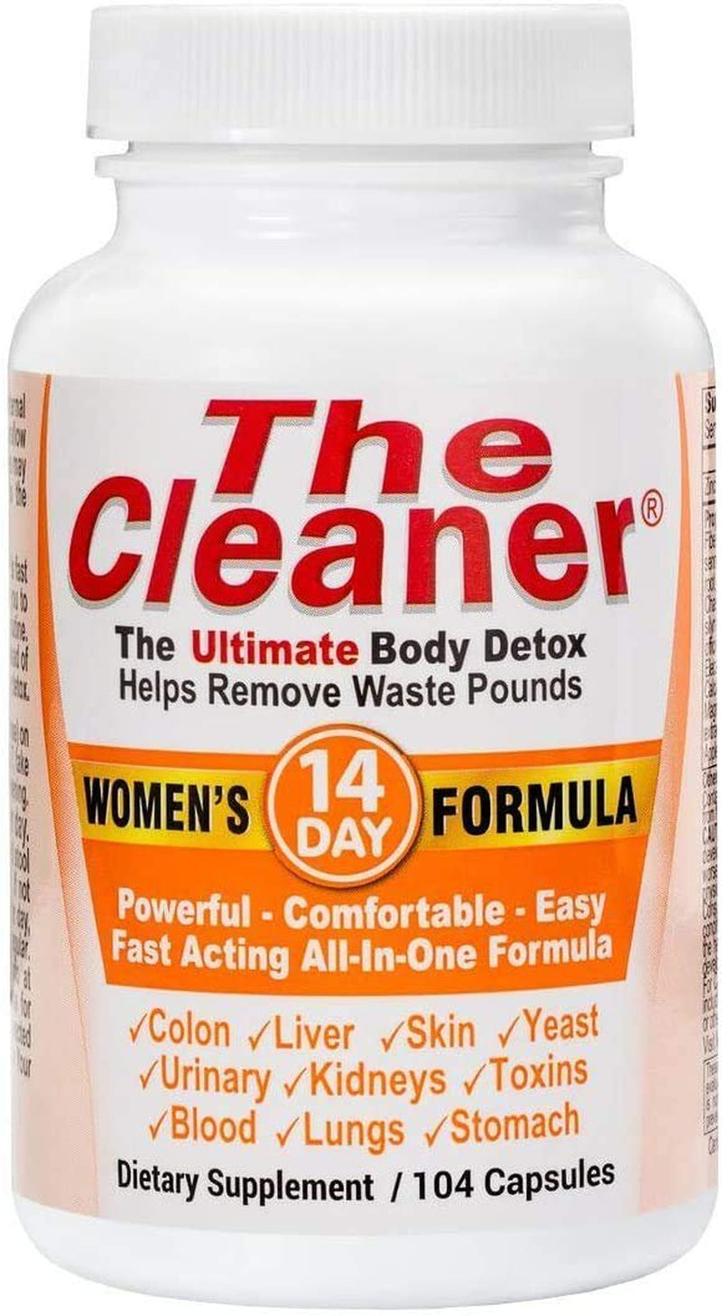 Century Systems the Cleaner 14-Day Women'S and 14-Day Men'S Formula, 104 Capsules Each
