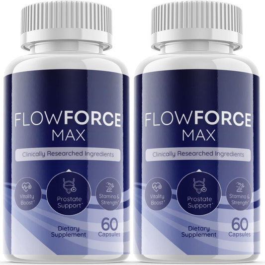 (2 Pack) Flow Force Max - Dietary Supplement - 120 Capsules - Nutricity.com.au