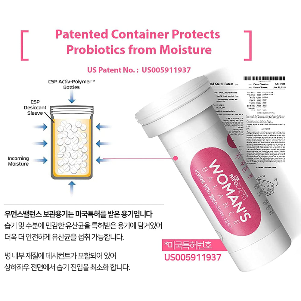 Bifolacto Women’S Balance Probiotics Premium Denmark Probiotic (1 Box of 28 Capsules)