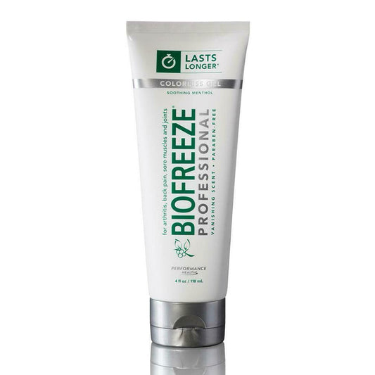 Biofreeze Professional Pain Relief Gel 4 Oz Tube Pack of 2