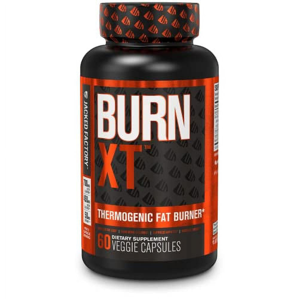 Burn-Xt Thermogenic Fat Burner - Weight Loss Supplement, Appetite Suppressant, & Energy Booster - Premium Fat Burning Acetyl L-Carnitine, Green Tea Extract, & More - 60 Natural Veggie Diet Pills