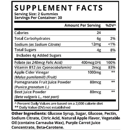 (1 Pack) AC Keto ACV Gummies - Supplement for Weight Loss - Energy & Focus Boosting Dietary Supplements for Weight Management & Metabolism - Fat Burn - 60 Gummies