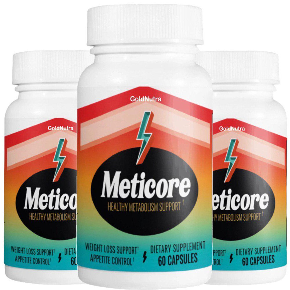 ( 3 Pack) Official Meticore Metabolism Diet Pills, for Weight Management- 180 Capsules, Keto Supplement, 30 Servings per Container - Nutricity.com.au
