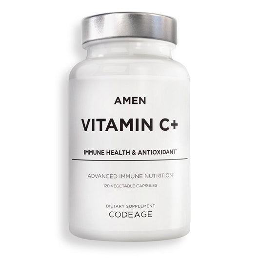 Amen Vitamin C +, 1285Mg Vitamin C per Serving, 2-Month Supply, Citrus Bioflavonoids Fruits, 120 Ct