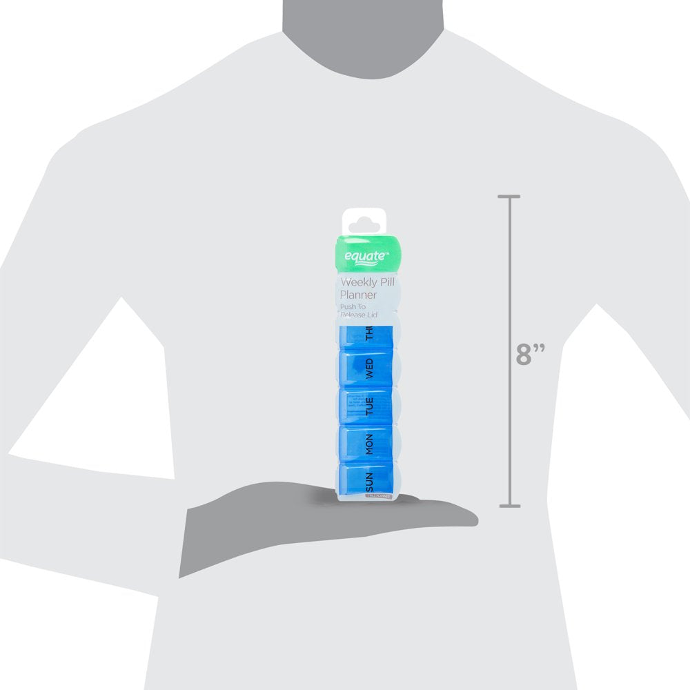 Equate Weekly Pill Planner and Organizer